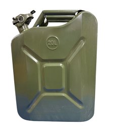 Lot 467 - Army Green Color Metal Gas Can Container 20L - US Spec Corp.