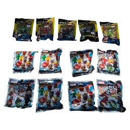 204KR - Goo Jit Zu Minis & Marvel Minis Lot - New Sealed