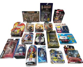210KR - Mixed New Toy Lot - Thundercats, Tonka, Batman, Sports, Transformers, IT,