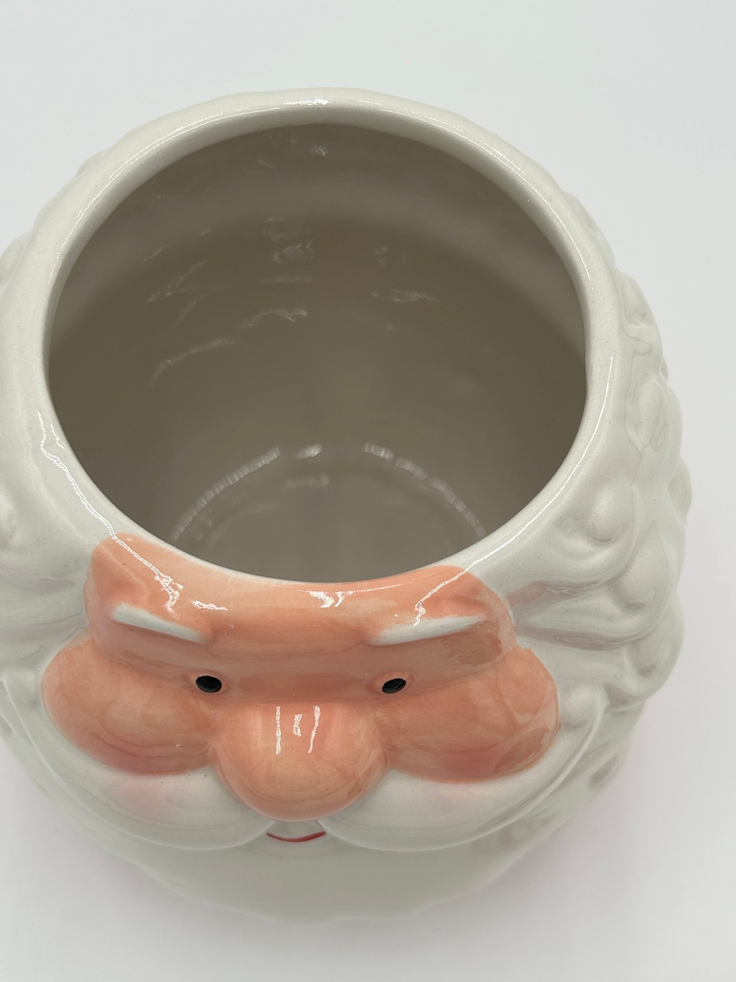 Primitives By Kathy Jolly Santa Cookie Jar #160929 | Auctionninja.com