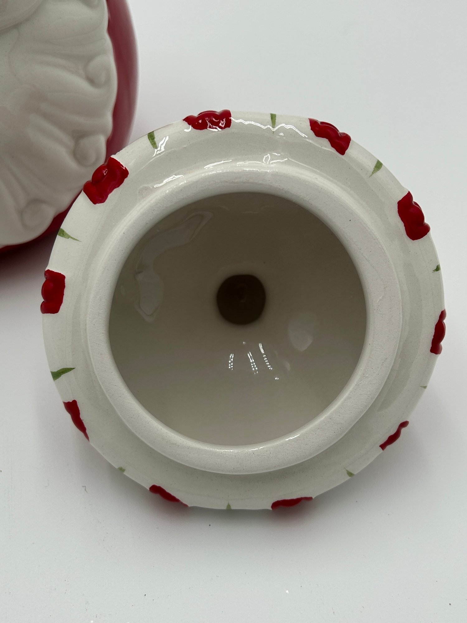 Primitives By Kathy Jolly Santa Cookie Jar #160929 | Auctionninja.com