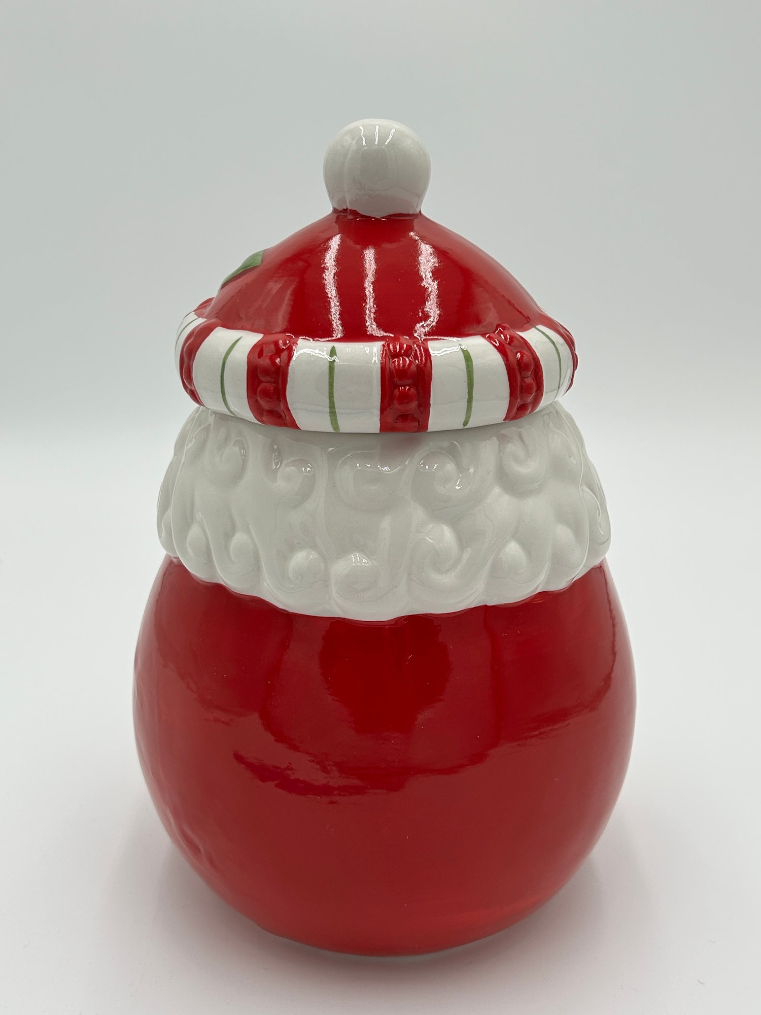 Primitives By Kathy Jolly Santa Cookie Jar #160929 | Auctionninja.com