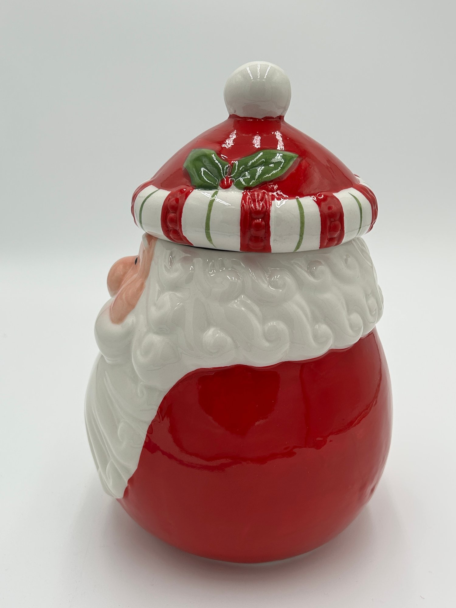 Primitives By Kathy Jolly Santa Cookie Jar #160929 | Auctionninja.com
