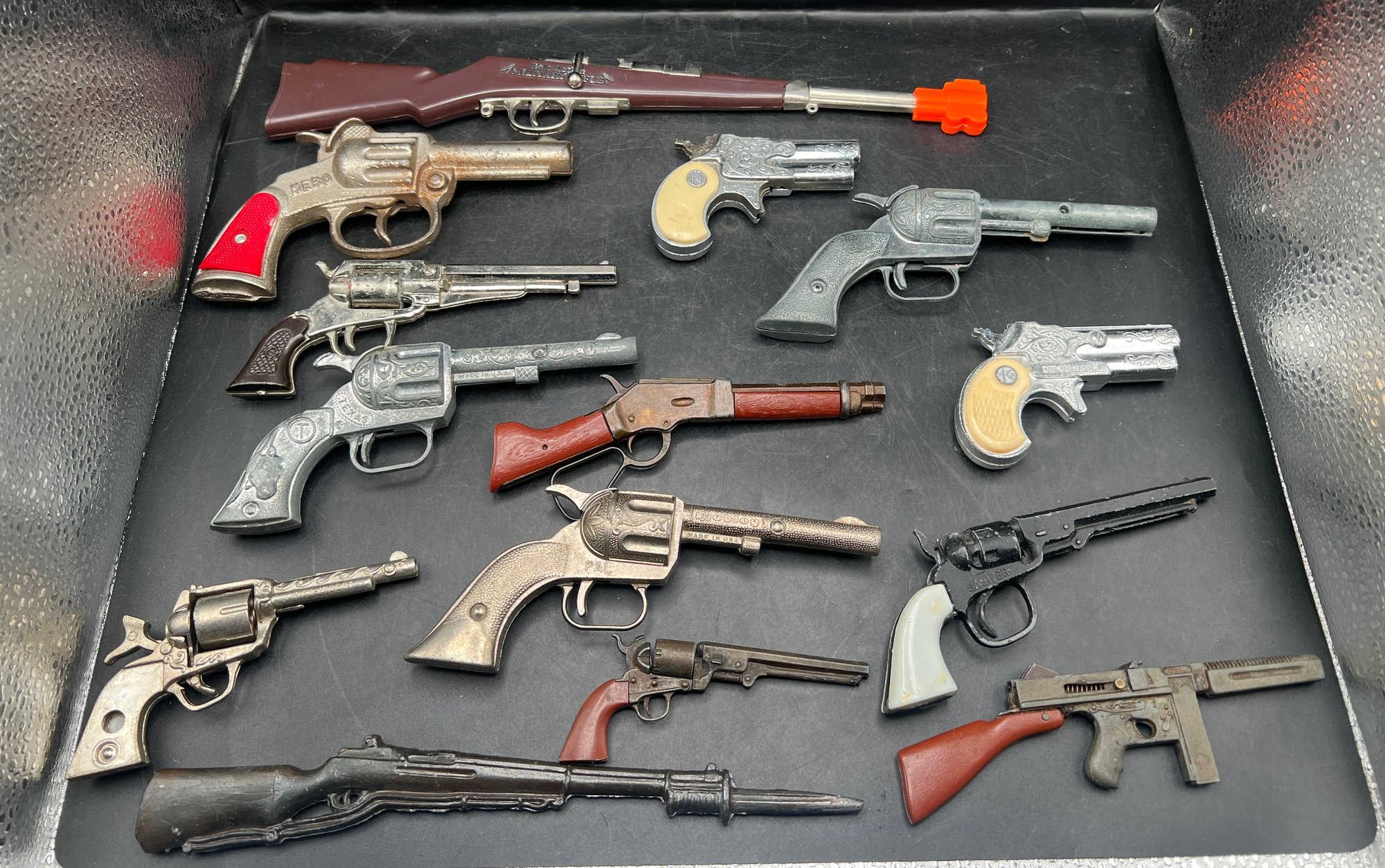 Toy Cap Gun & Miniature Firearm Collection - 14 Piece Mixed Lot TOY ...