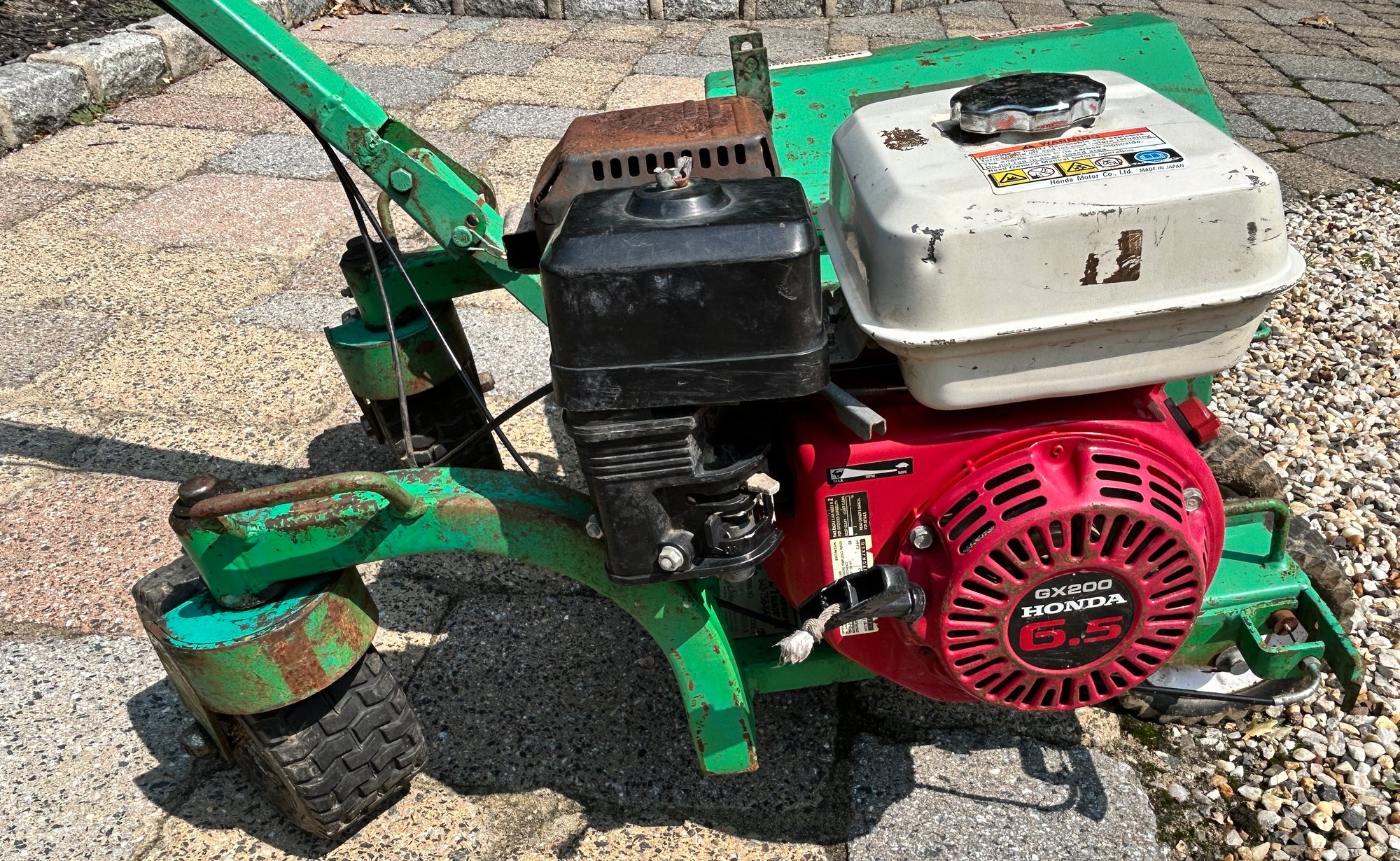 EZ Trench Bed Scraper / Bed Edger With Honda Motor Model BE410A