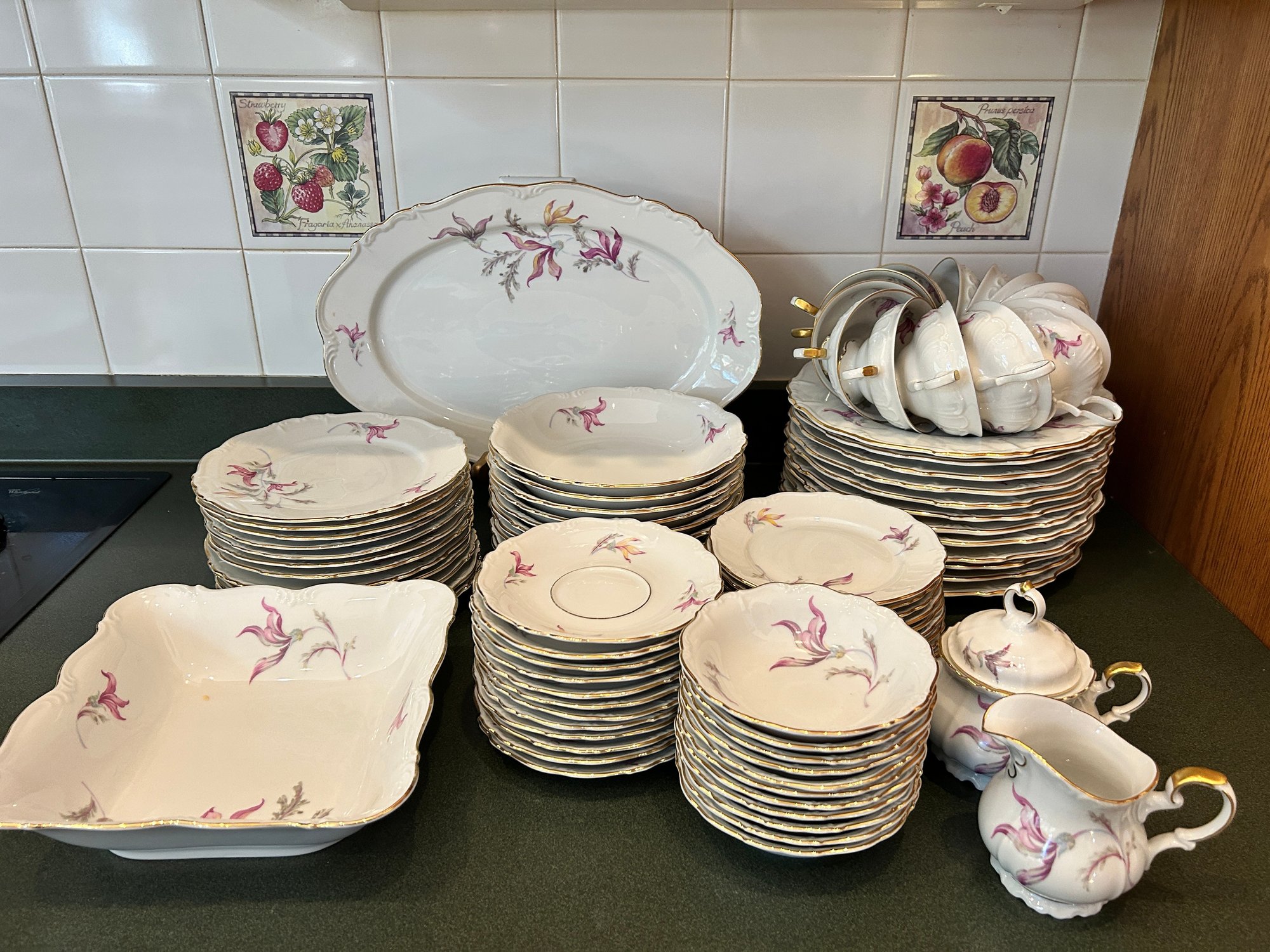 Edelstein Bavaria Maria-Theresia Collection Longview Pattern China, 86 ...