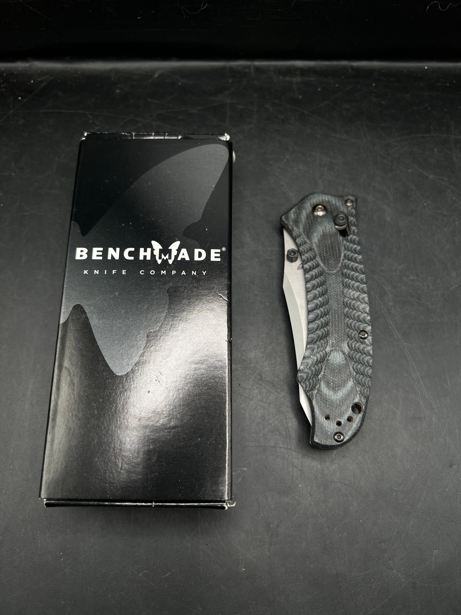Benchmade Rift Benchmade 950 Osborne Rift AXIS Folding Knife – G10 Handle – Original ...