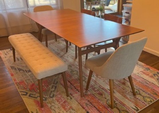 West Elm Dining Room Table Sets Mid Century Modern Dining Room