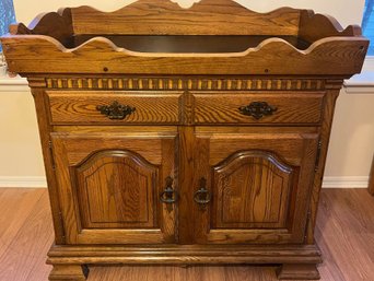 Kincaid Solid Oak Dry Sink Cabinet