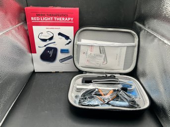 Medic Therapeutics Red Light Therapy Wand Kit With Carrying Case