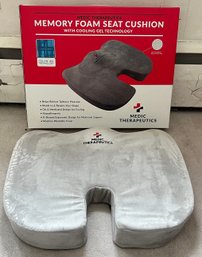 Medic Therapeutics Memory Foam Seat Cushion With Cooling Gel - New