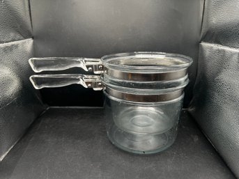 Pyrex Flameware Glass Double Boiler Set