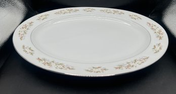 International Silver Co. 'Springtime' Fine China Oval Platter