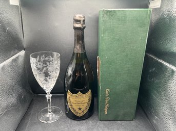 Dom Pérignon Champagne With Original Green Presentation Box