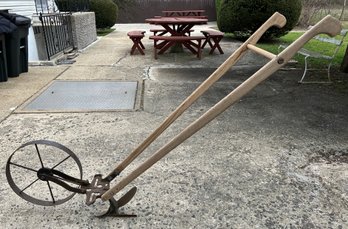 Vintage Hand Operated Cultivator