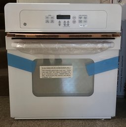 GE White Built-In Single Wall Oven-NEW