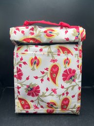 Threshold Floral Paisley Roll-Top Insulated Lunch Bag