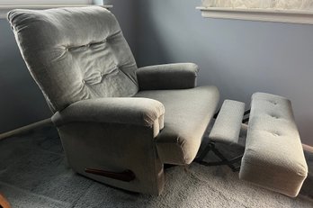 Vintage Style Tufted Manual Recliner