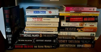 Collection Of Mystery Thrillers And Academic Reference Books - 21 PCS