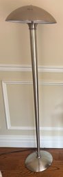 Titan Lighting Silver-Tone Floor Lamp