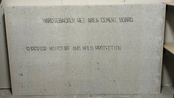 HardieBacker Wet Area Cement Boards- Moisture & Mold Protection Underlayment, 36'x60', 9 Boards