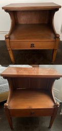 Kent-Coffey 'The Lancia' Collection Classic Commode Nightstands - 2 Pcs