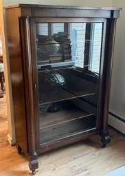Empire Style Glass Door Display Cabinet Bookcase