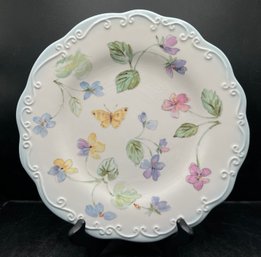 Pfaltzgraff Vienna Floral Scalloped Salad Plate