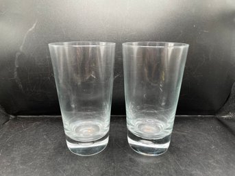 Clear Glass Heavy Sham Tumbler Set - 8-Piece