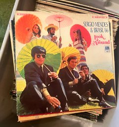 Assorted Lot Of Vinyl Including Bee Gees, Christmas Albums, Classical Music And More - 100 PCS