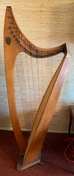 Lyon & Healy Troubadour Concert Tension Lever Harp 1348-C