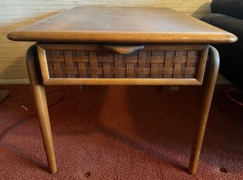 Warren Church For Lane 1960s Mid-Century Walnut End Table