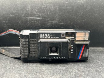 Vintage FF-35 Motor Drive 35mm Point And Shoot Film Camera