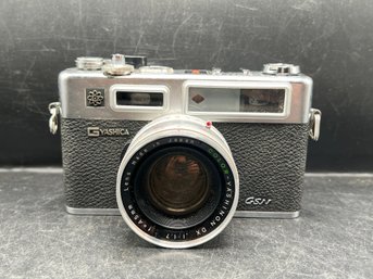 Vintage Yashica Electro 35 GSN Rangefinder Camera With Color-Yashinon DX 45mm F/1.7 Lens