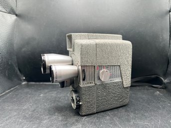 Wollensak Model 43 8mm Movie Camera With Three Lens Turret