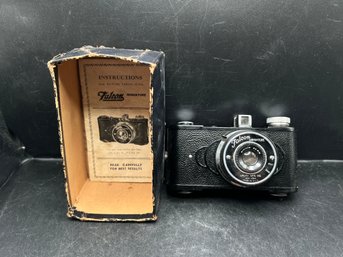 Falcon Miniature Camera With Original Box And Instructions