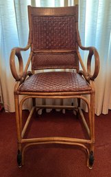 Bamboo & Rattan Counter Stool