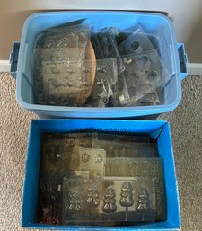 Bulk Lot Of Plastic Chocolate & Candy Making Molds