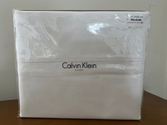 Calvin Klein Home 320 Thread Count Combed Cotton Sateen Twin Sheet Set