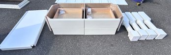 Woodstone Cabinetry White Kitchen Island