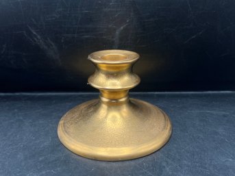 Pickard China Gold Etched Candlestick Holder