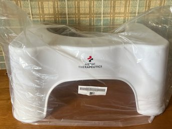 Medic Therapeutics Toilet Stool - Ergonomic Bathroom Step Stool