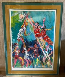 LeRoy Neiman Signed Limited Edition Indiana Basketball Hoosiers Serigraph 578/1000