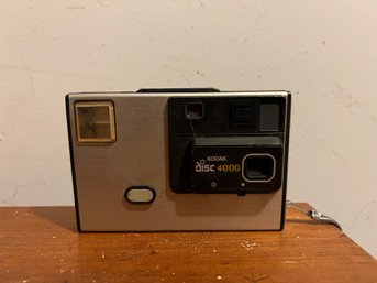 Kodak Disc 4000 Camera With Built-In Flash
