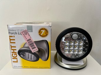 Wireless 12 LED Motion-Activated Porch And Security Light