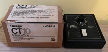Omega CT10 Enlarger Timer - Professional Darkroom Photography Accessory