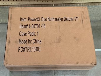 PowerXL Duo Nutrisealer Deluxe 11' Vacuum Sealer Bundle With Accessories