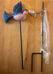 Jim Shore Heartwood Creek Bluebird Garden Stake Figurine