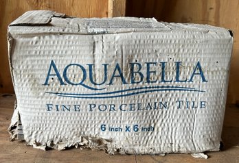 Aquabella Milan 6'x6' Porcelain Pool Tiles, 44 Pieces