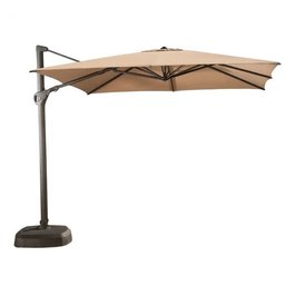 Sunbrella Pro Shade Cantilever Umbrella With Weighted Base